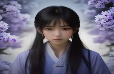 激情丛林高空绳桥上勇敢的探险者张开双臂凌空飞跃，远处绿色山谷云雾缭绕壮阔